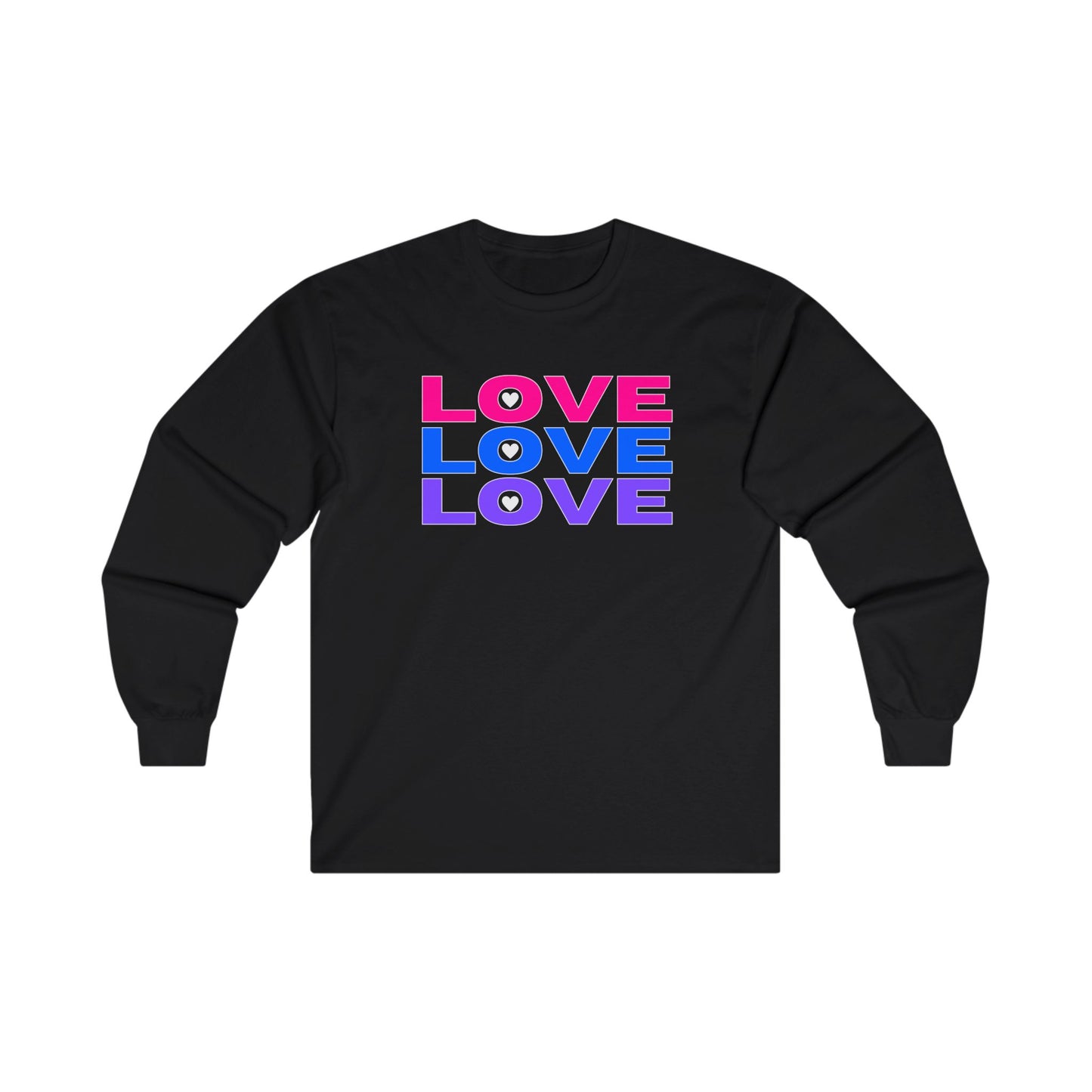 Love Love Love - Long Sleeve Tee