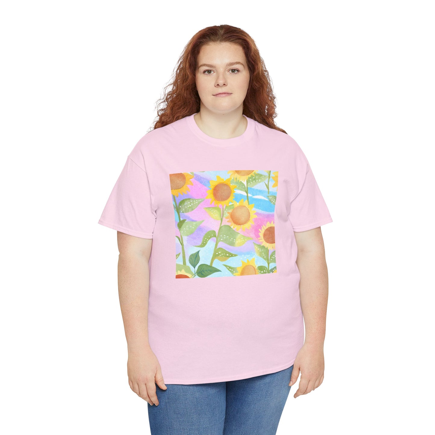 Sunflowers & Rainbow v2 T-shirt