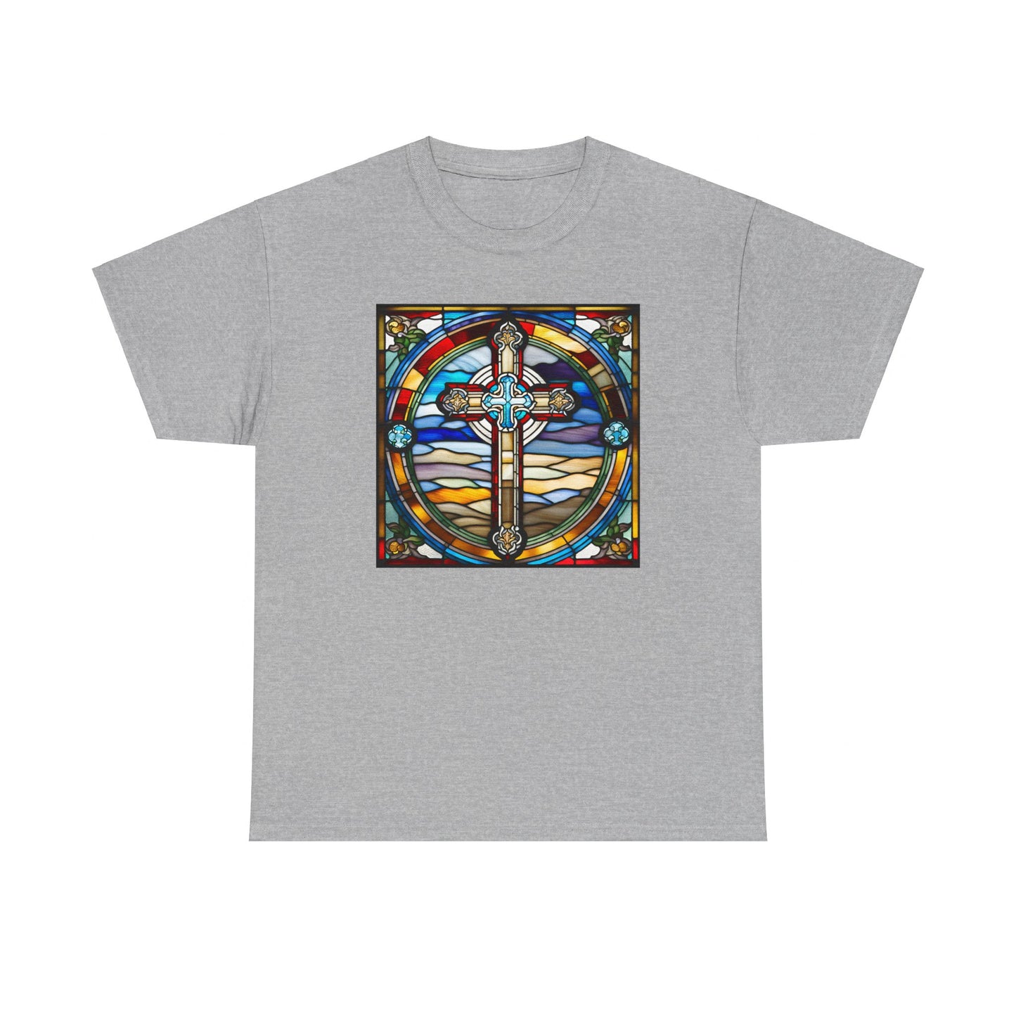 Cross Stained Glass T-shirt