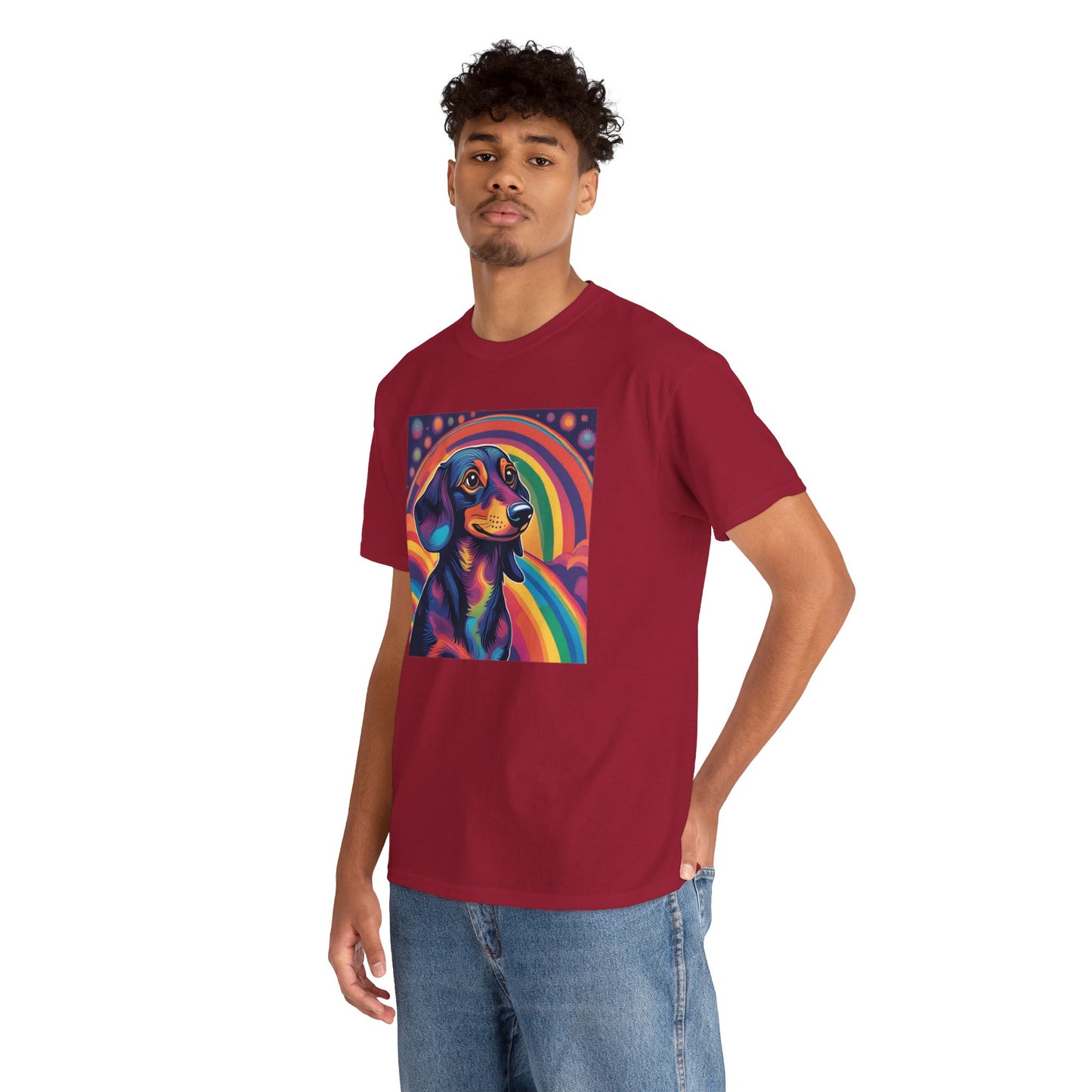 Psychedelic Dachshund T-shirt