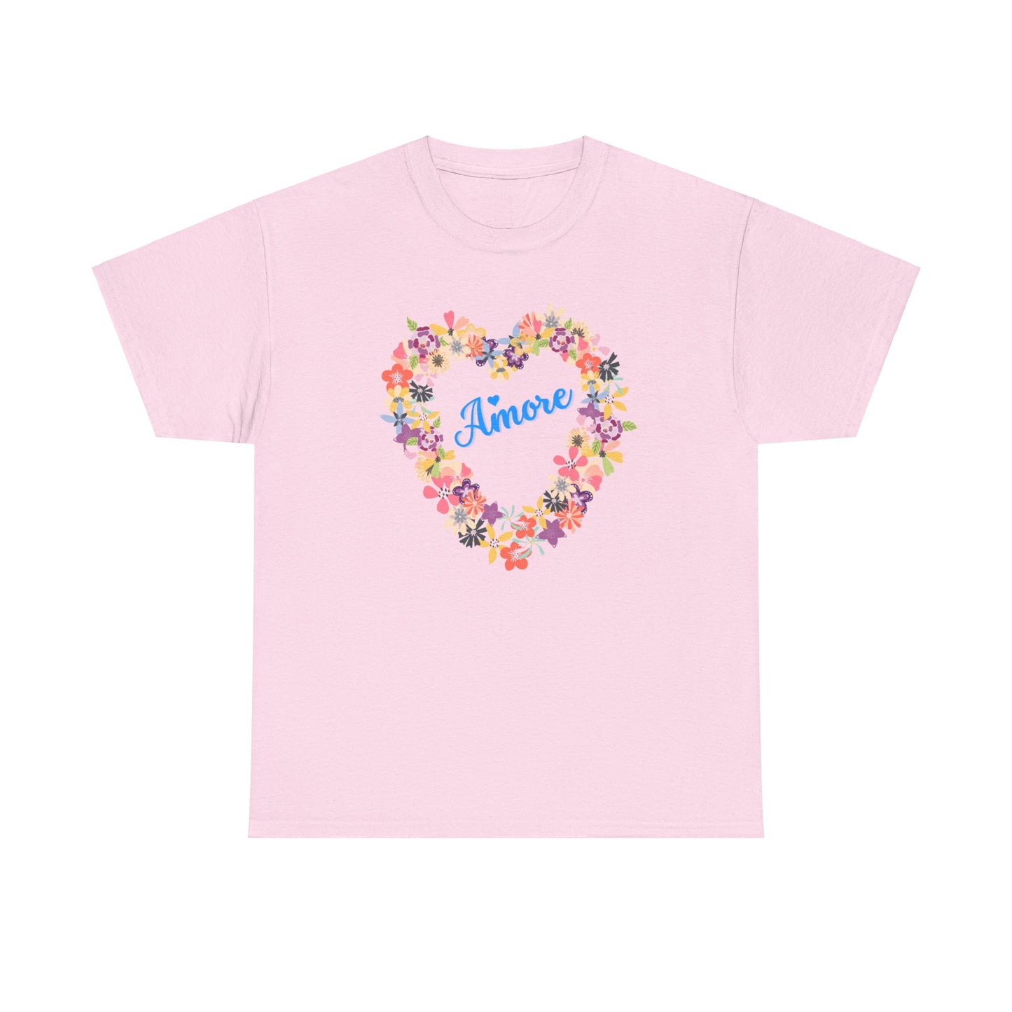 Amore with Flower Heart T-shirt