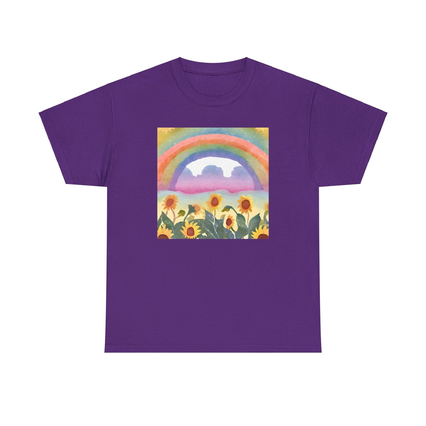 Sunflowers & Rainbow v3 T-shirt