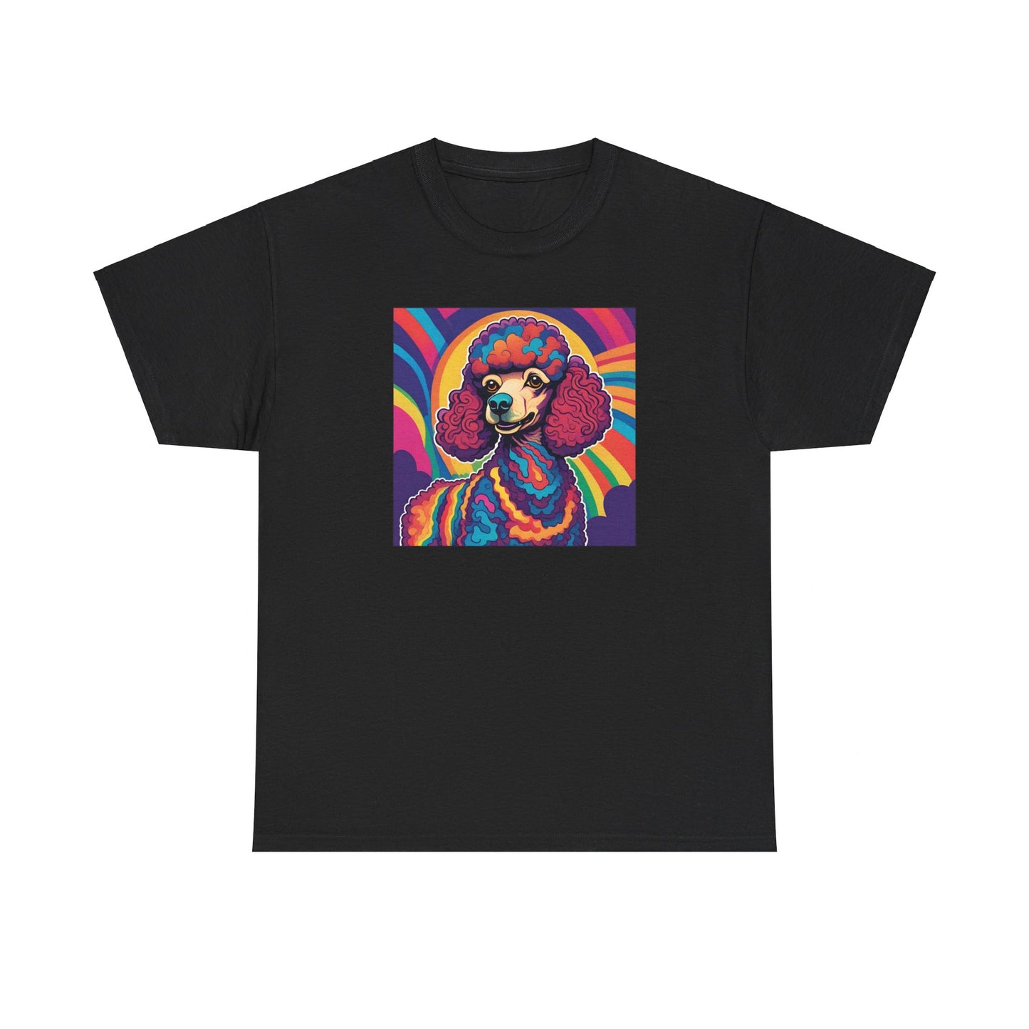 Psychedelic Poodle T-shirt