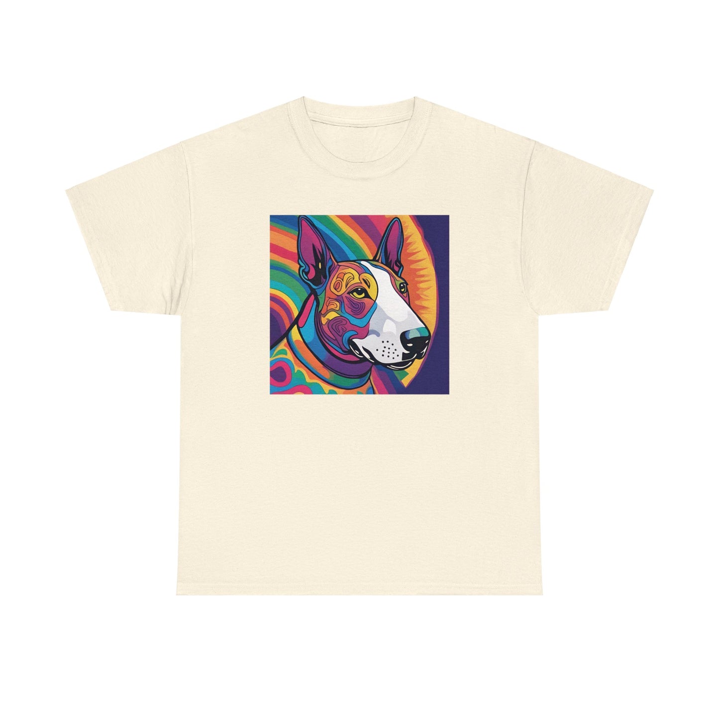 Psychedelic Bull Terrier T-shirt