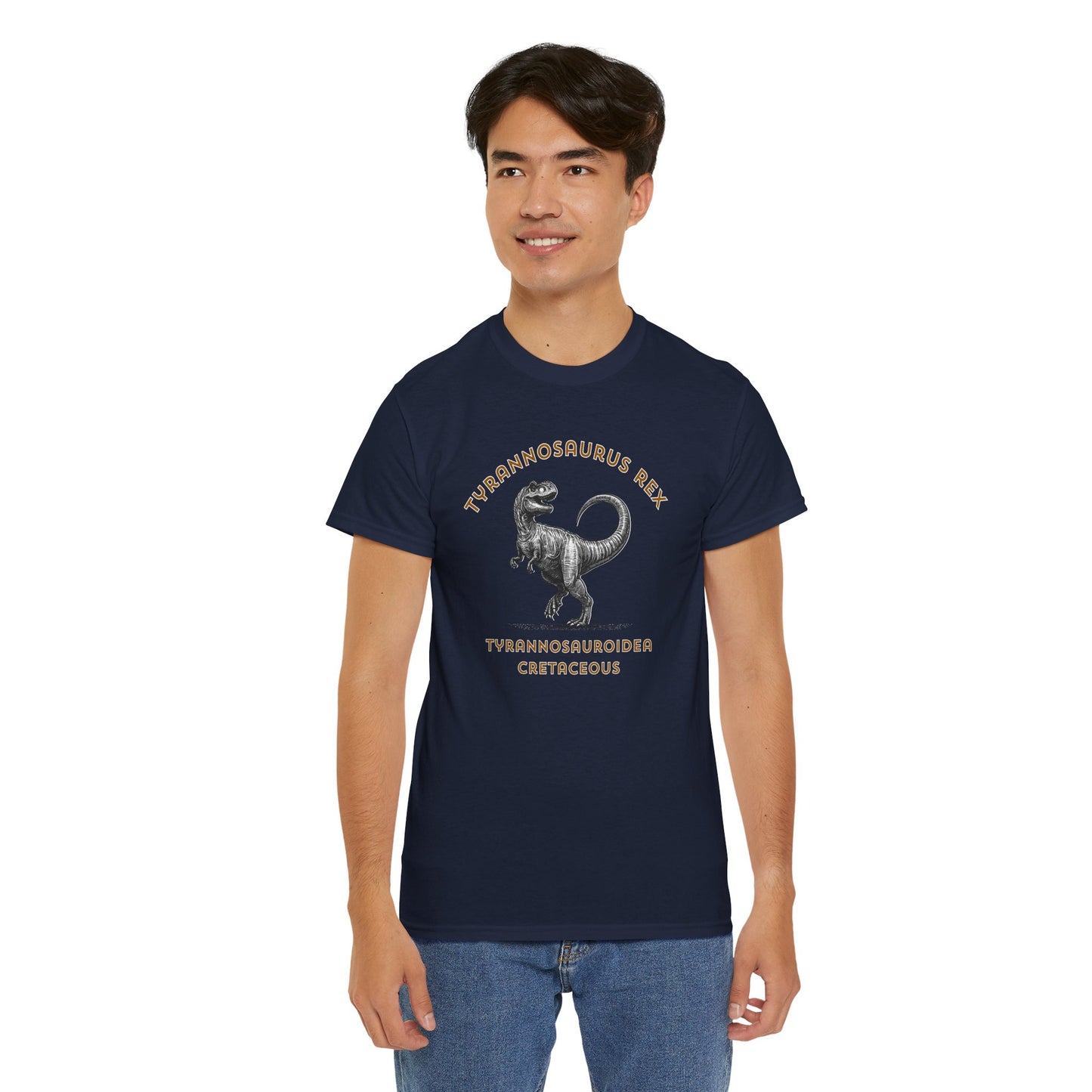 Tyrannosaurus rex with Scientific Names T-shirt