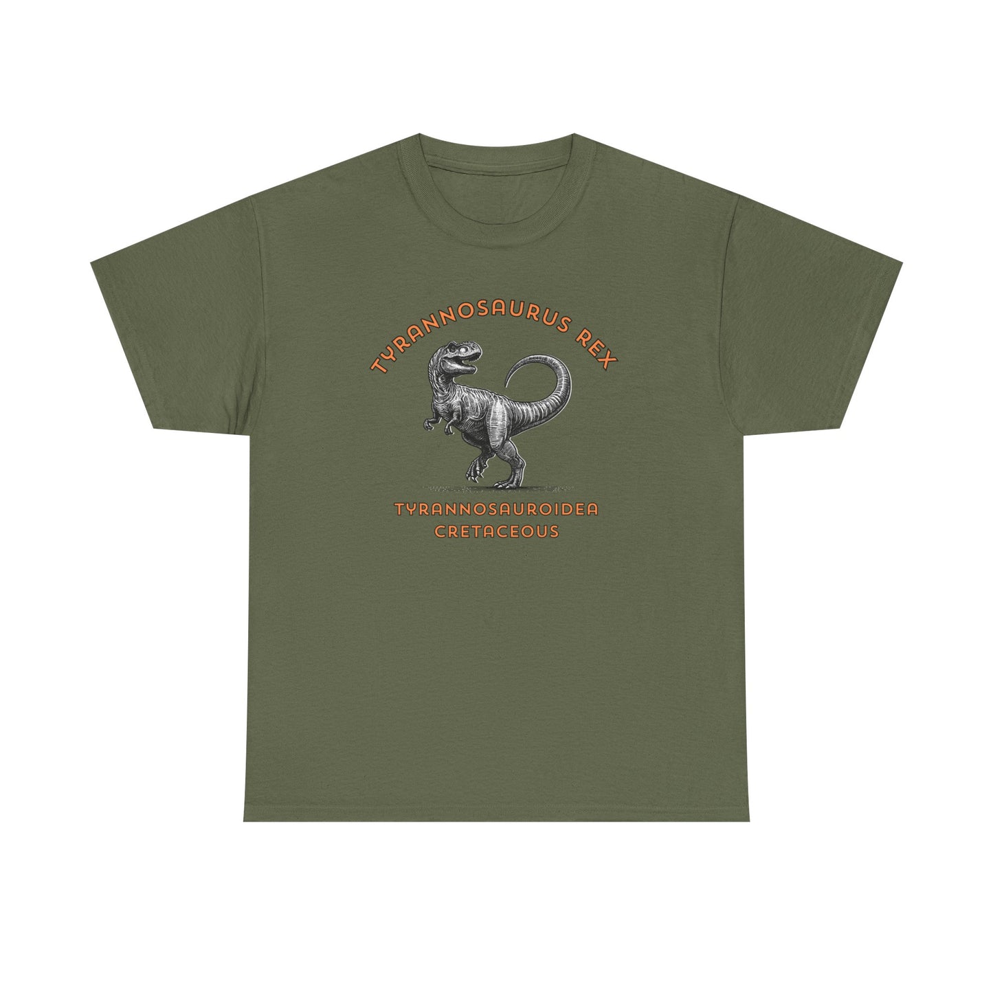 Tyrannosaurus rex with Scientific Names T-shirt