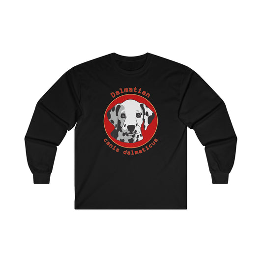 Dalmatian with Scientific Name - Long Sleeve Tee