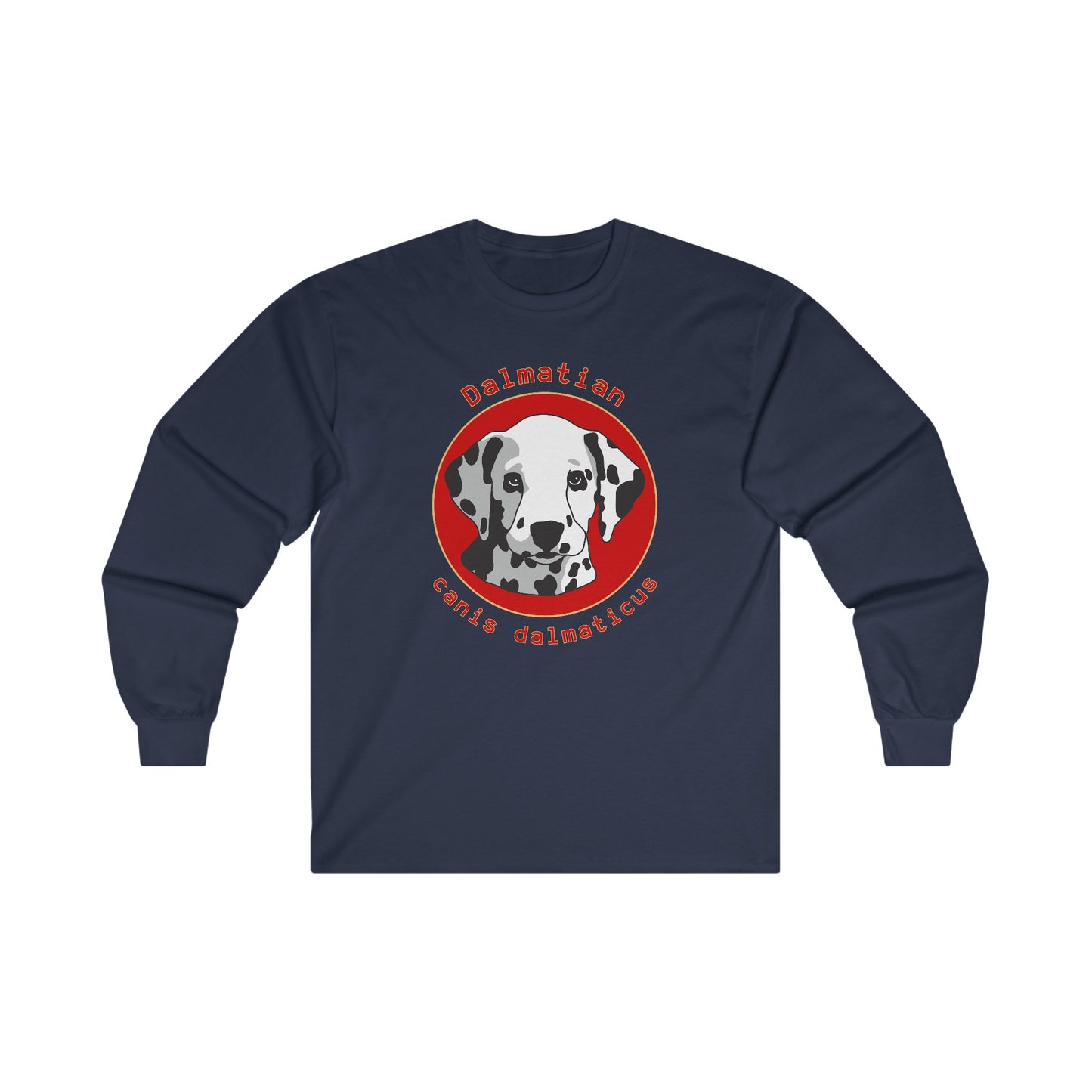 Dalmatian with Scientific Name - Long Sleeve Tee