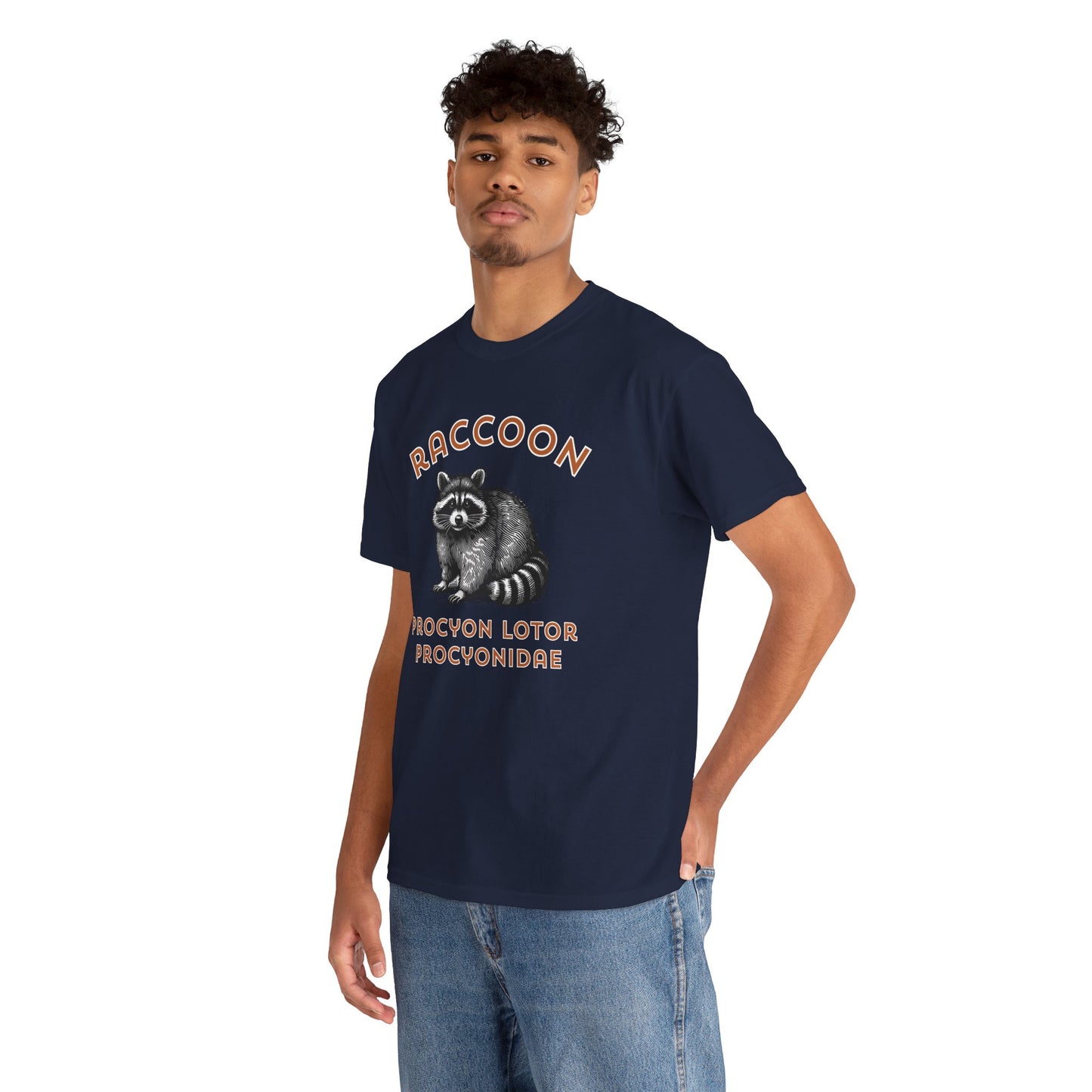 Raccoon with Scientific Names T-shirt