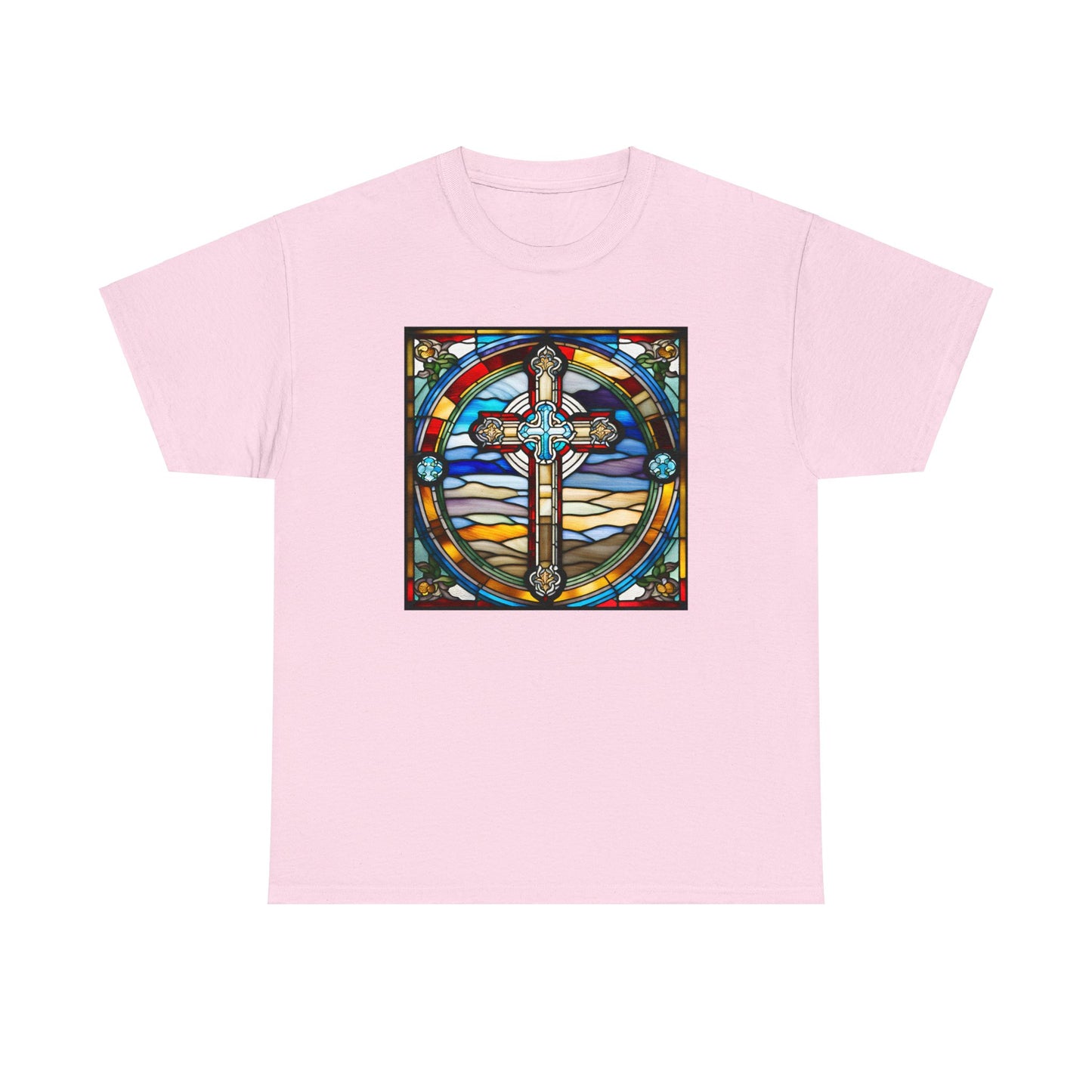 Cross Stained Glass T-shirt