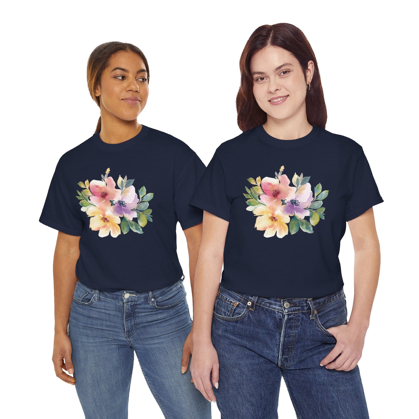 Bouquet Pastel Flowers T-shirt