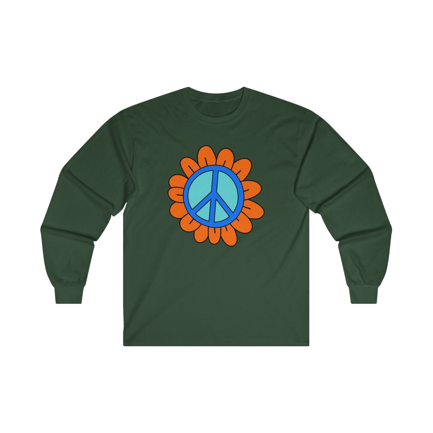 Peace Daisy - Long Sleeve Tee