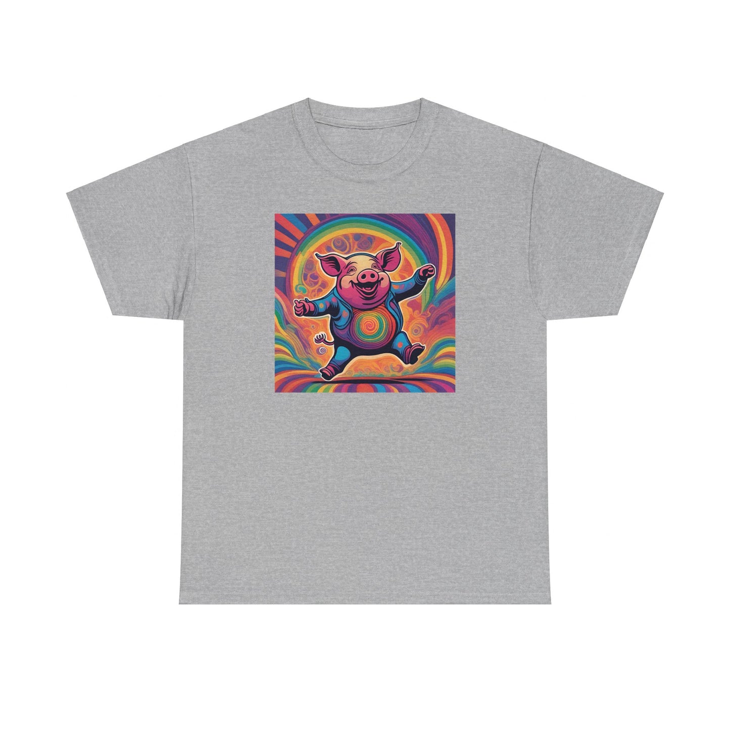 Psychedelic Dancing Pig T-shirt