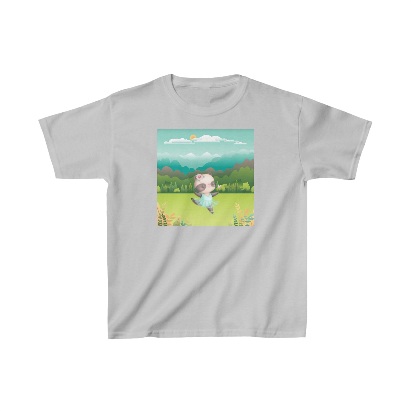 Ballet Panda - Kids Heavy Cotton™ Tee