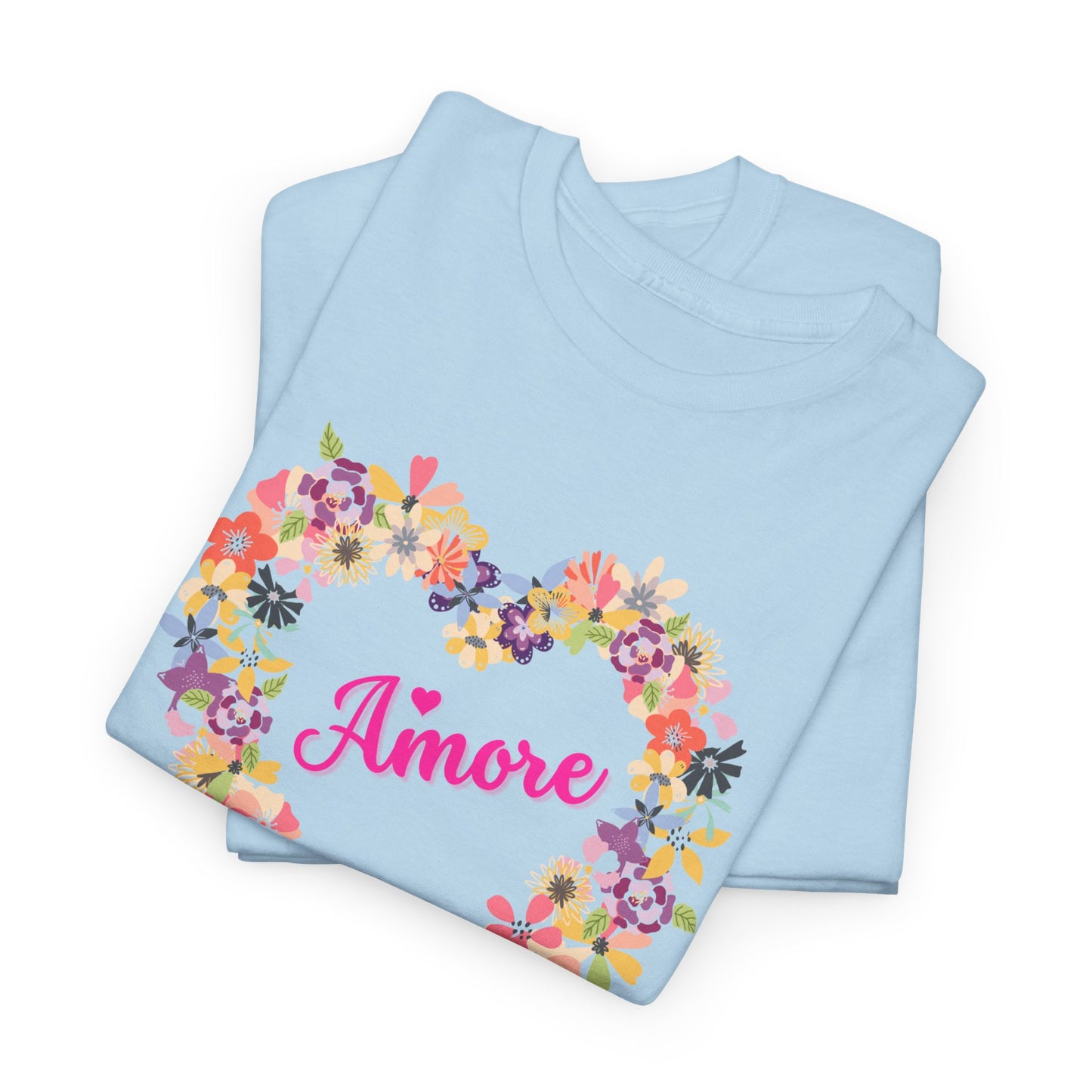 Amore with Flower Heart T-shirt