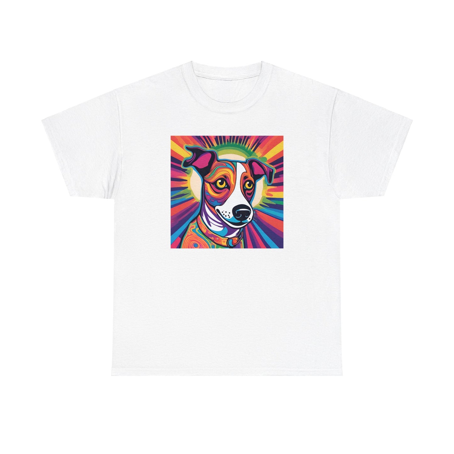 Psychedelic Jack Russell T-shirt