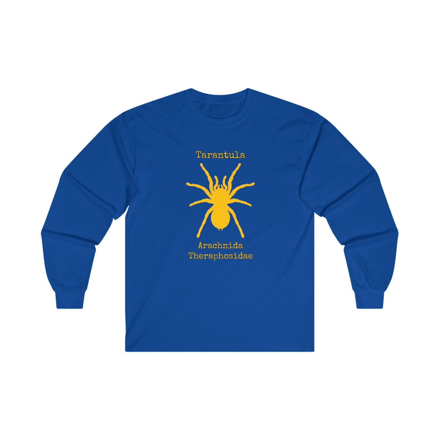 Tarantula with Scientific Names - Long Sleeve Tee