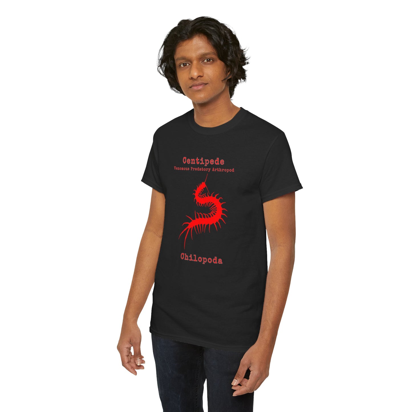 Centipede with Scientific Names T-shirt