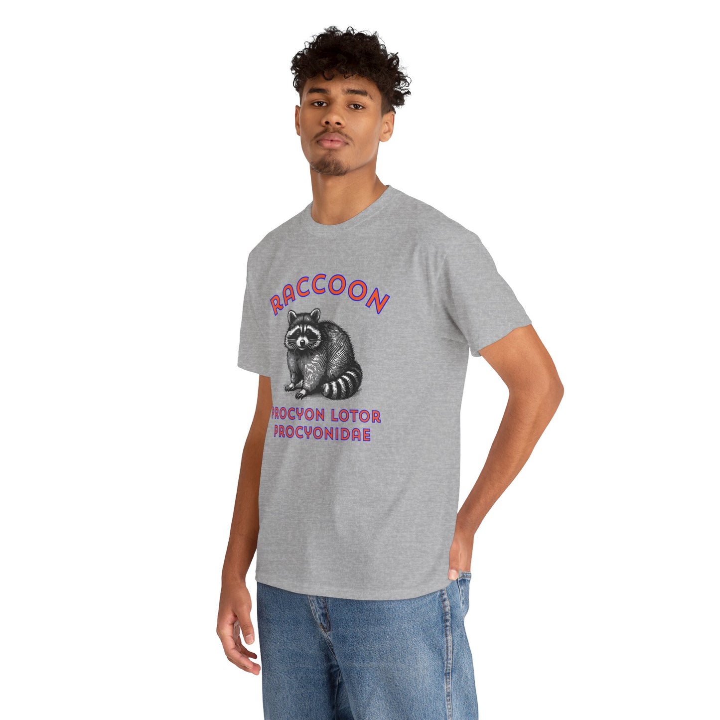 Raccoon with Scientific Names T-shirt