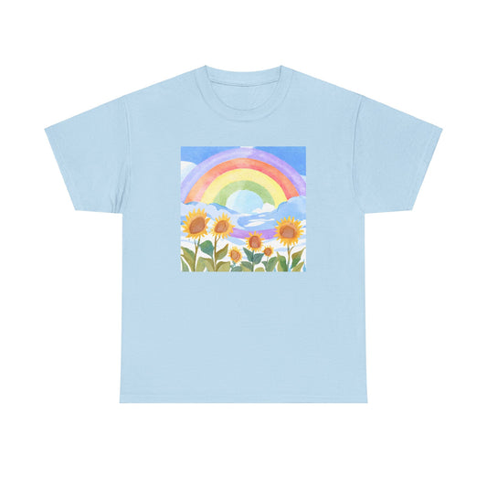 Sunflowers & Rainbow v1 T-shirt