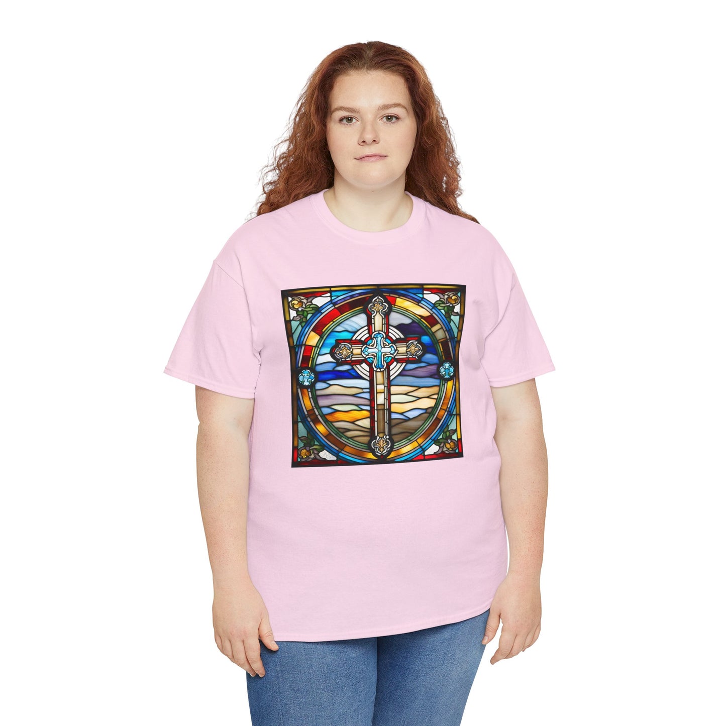 Cross Stained Glass T-shirt