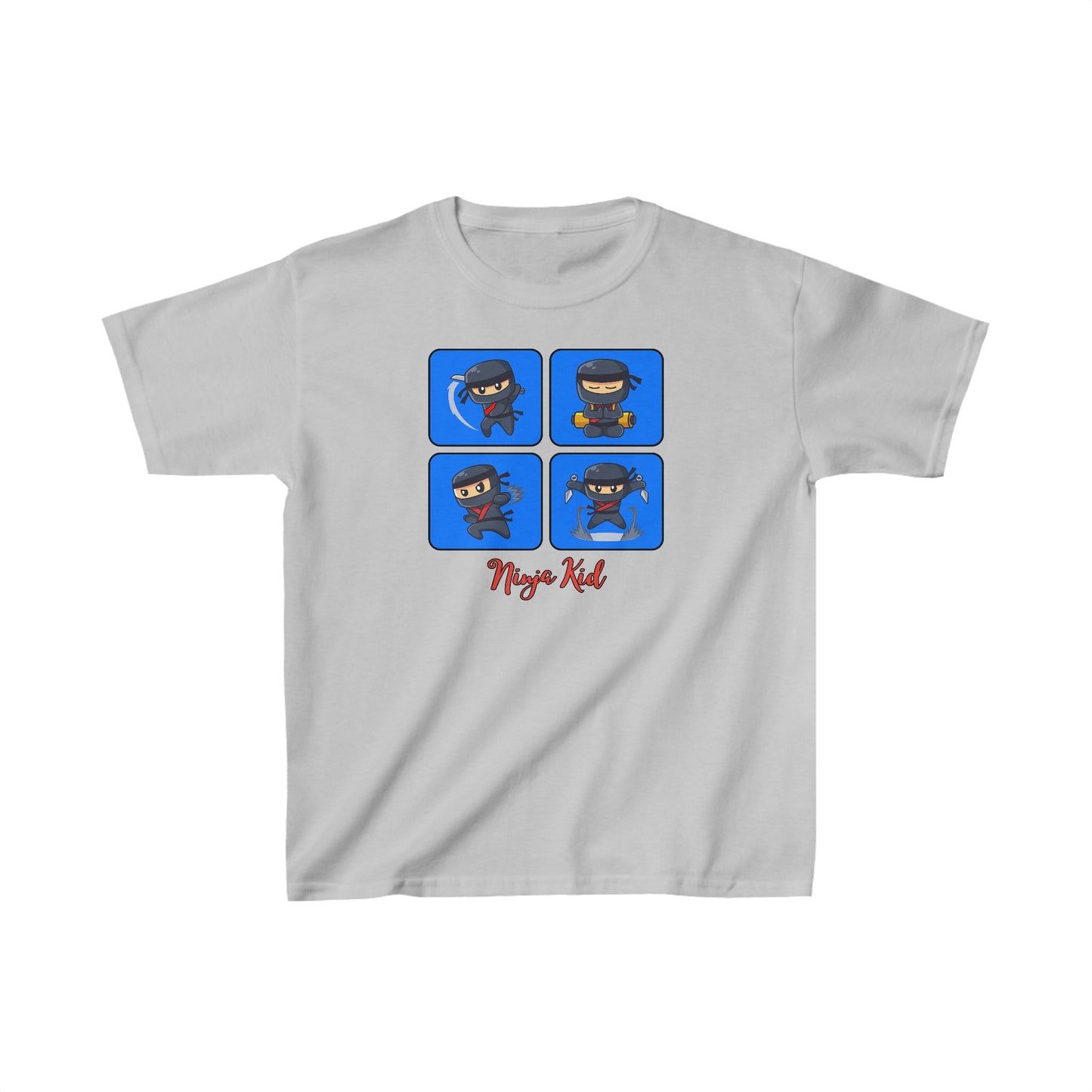 Ninja Kid Quad - Kids Heavy Cotton™ Tee