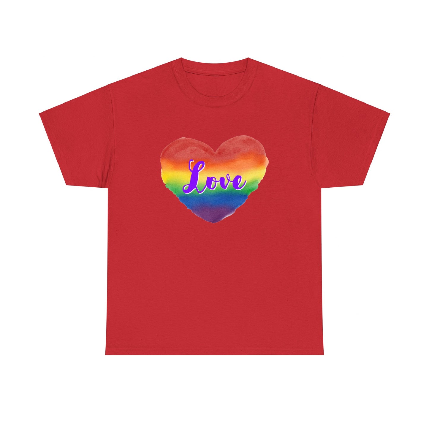 Pride Love Heart T-shirt