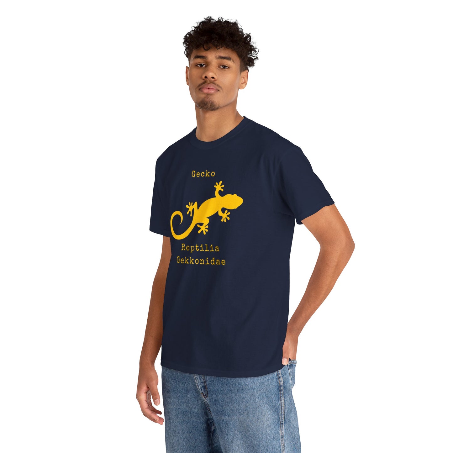 Gecko with Scientific Names T-shirt