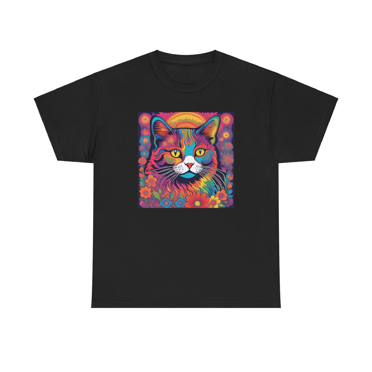 Psychedelic Cat T-shirt