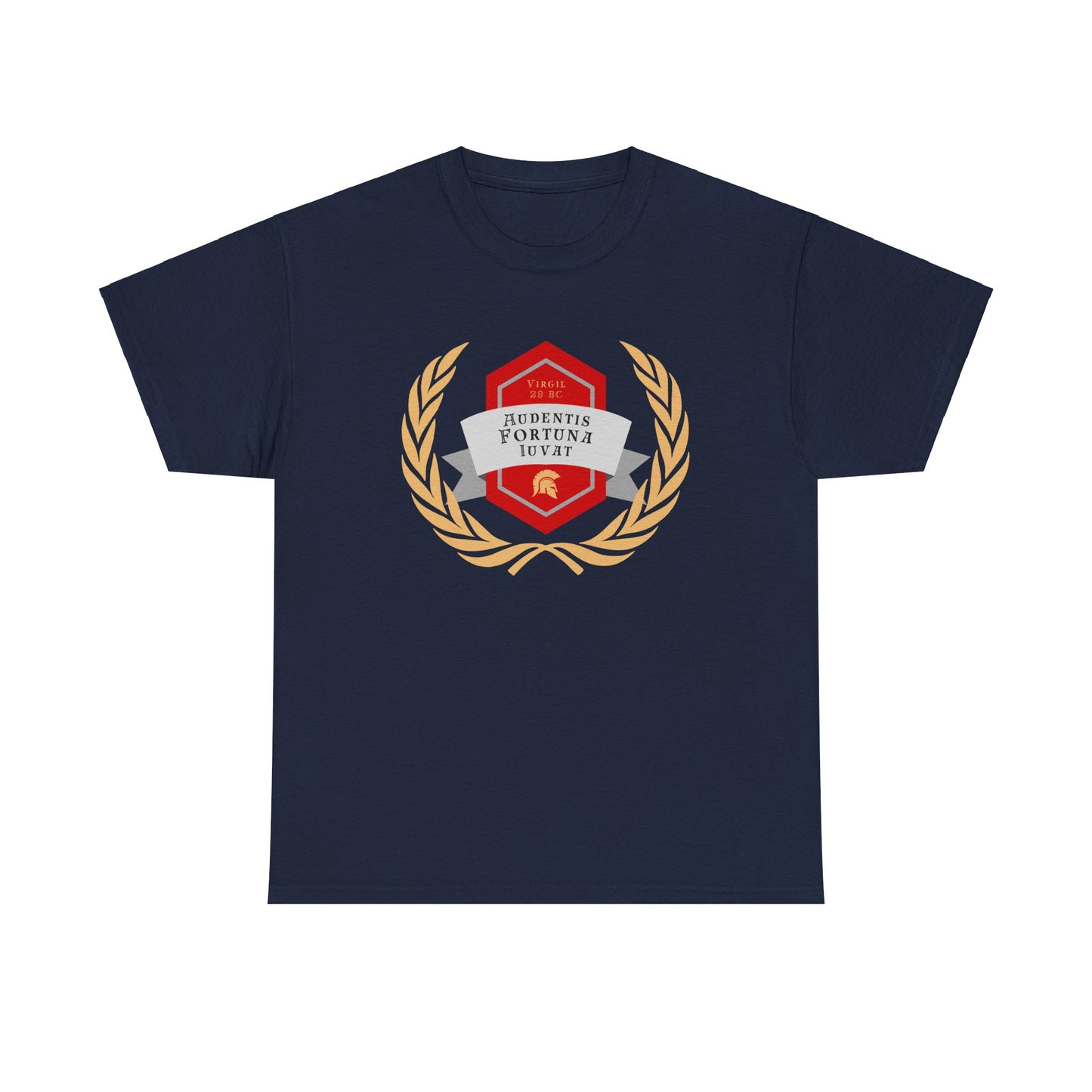 Audentis Fortuna Iuvat ("Fortune favors the Brave/Bold" - Virgil) T-shirt