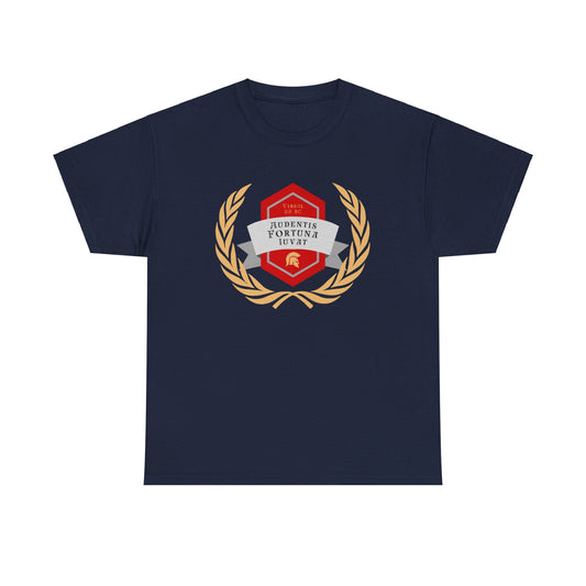 Audentis Fortuna Iuvat ("Fortune favors the Brave/Bold" - Virgil) T-shirt