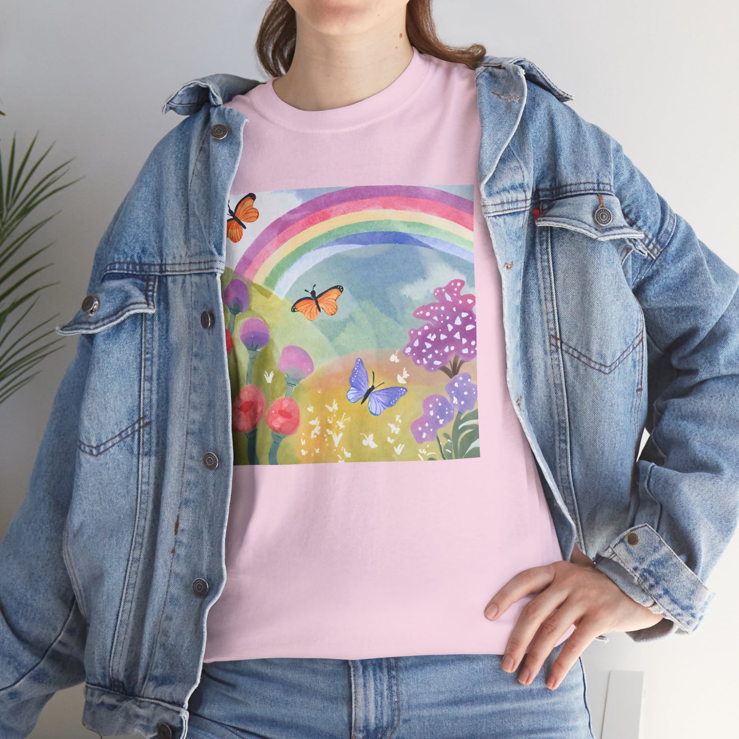 Butterflies in Garden v2 T-shirt