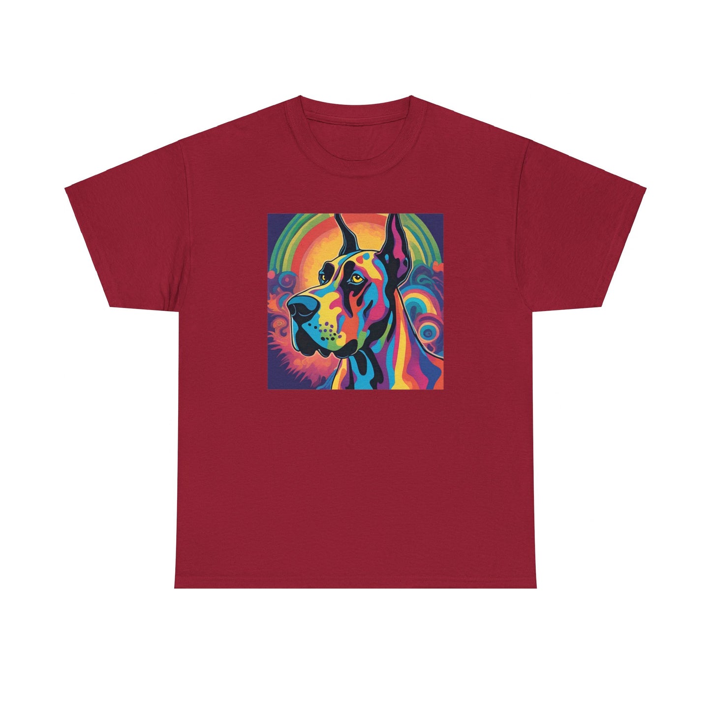 Psychedelic Great Dane T-shirt