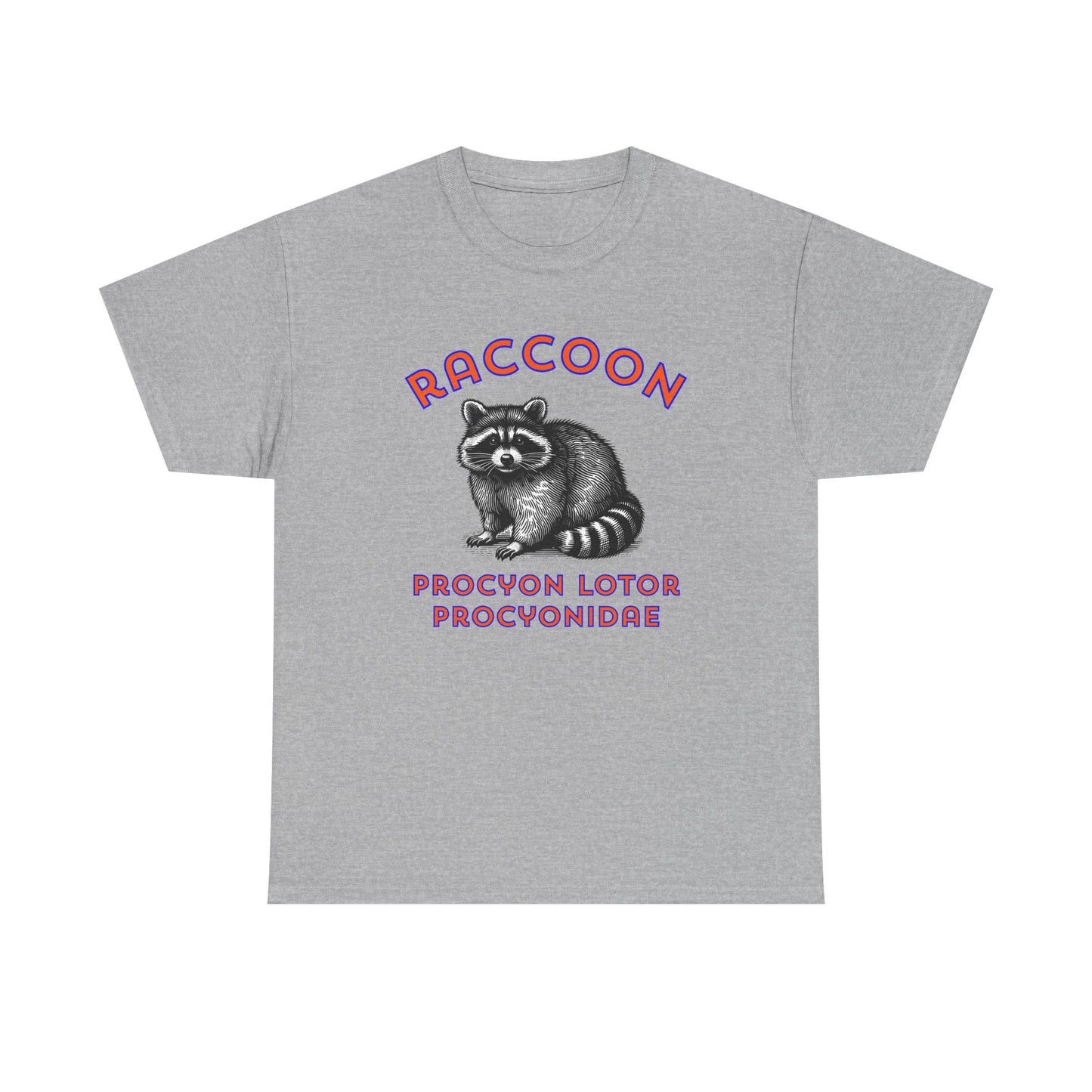 Raccoon with Scientific Names T-shirt