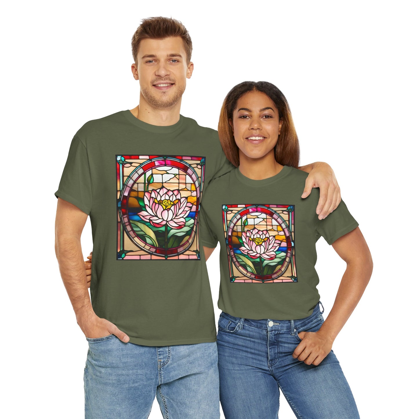 Lotus Stained Glass T-shirt