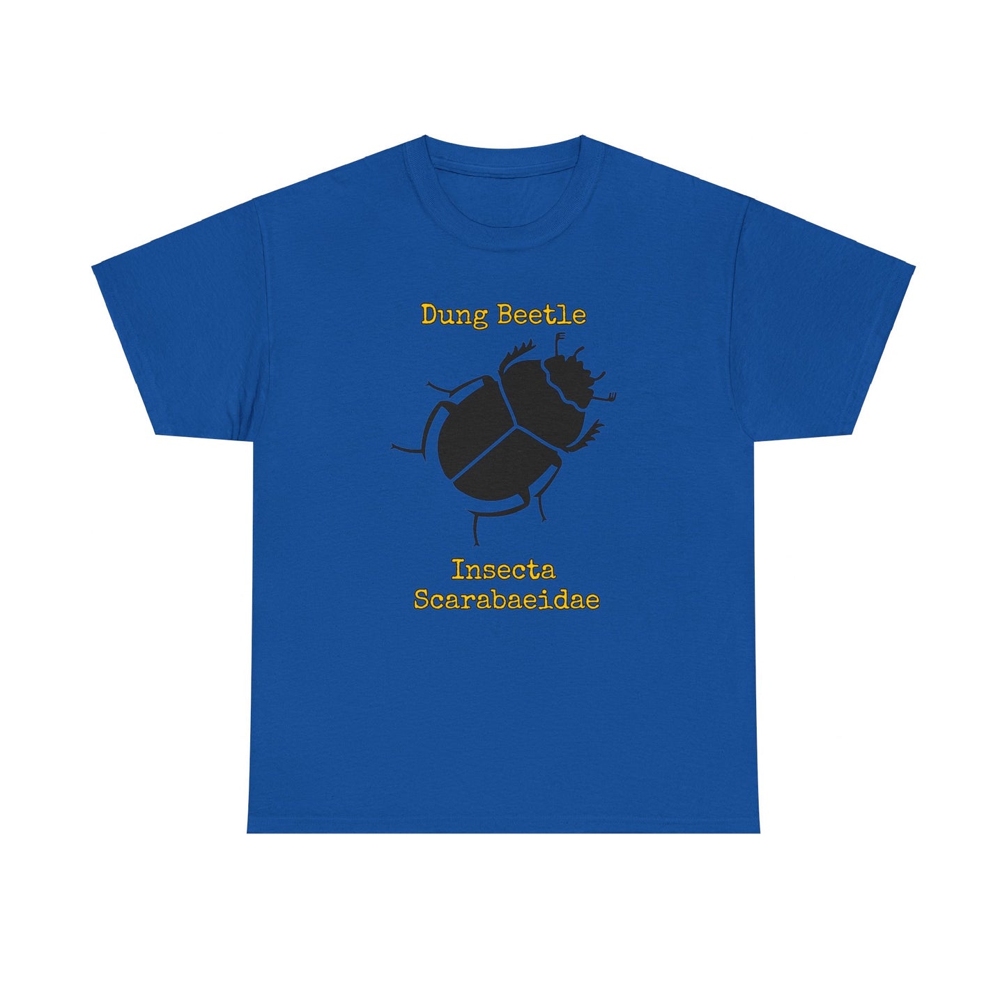 Dung Beetle with Scientific Names T-shirt