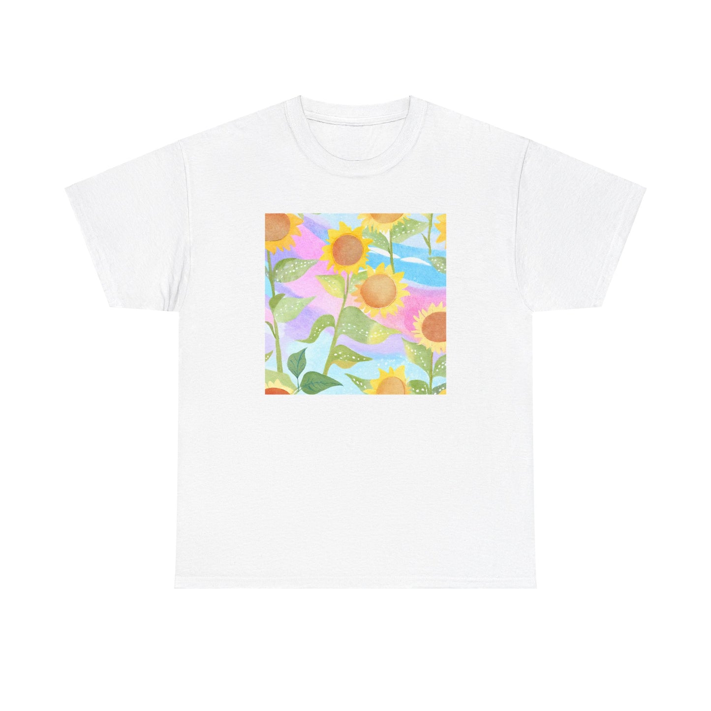 Sunflowers & Rainbow v2 T-shirt