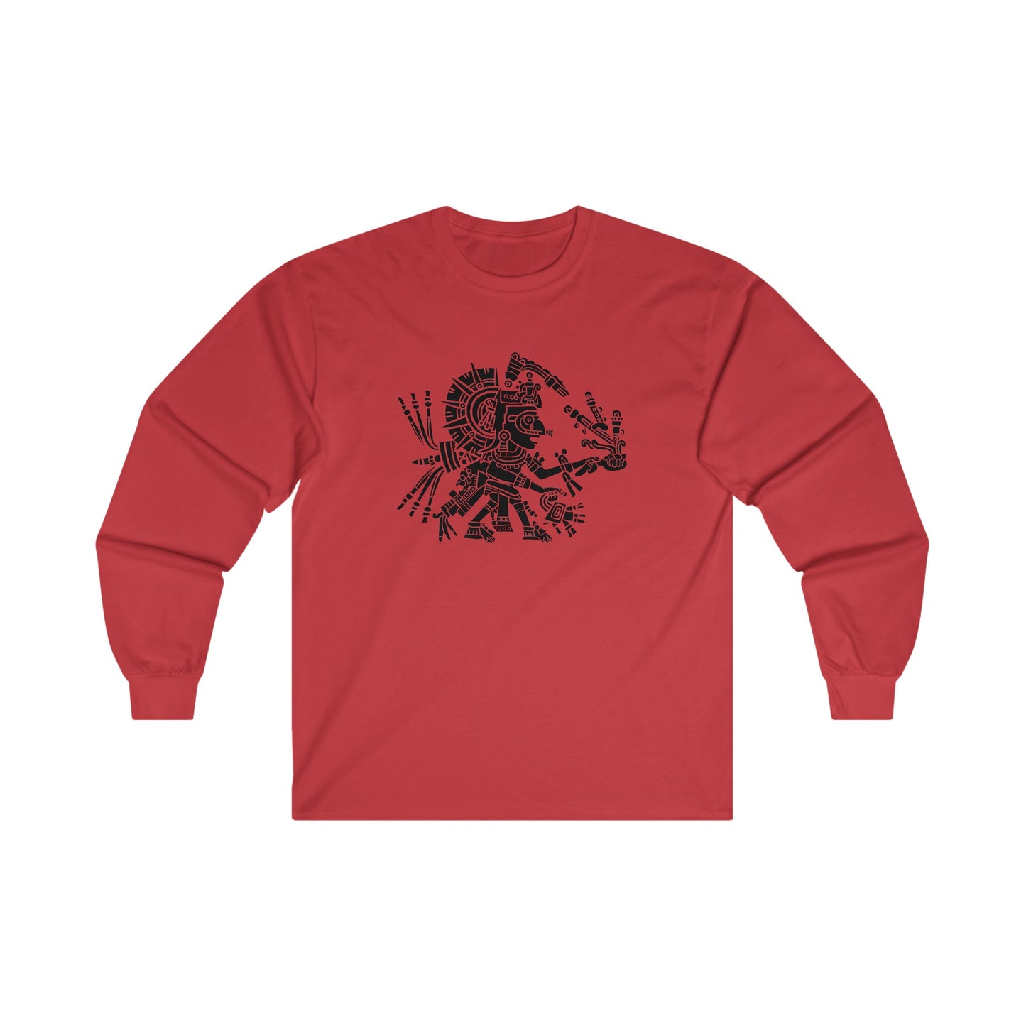 Aztec Sun God (Tonatuih) - Long Sleeve Tee