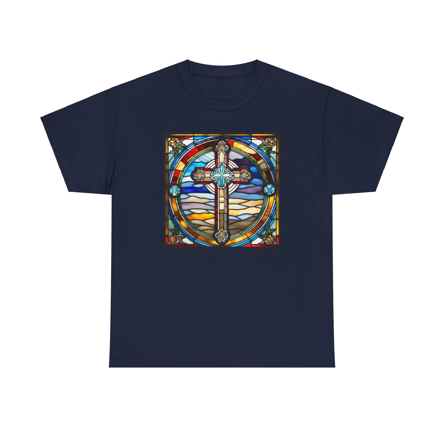 Cross Stained Glass T-shirt