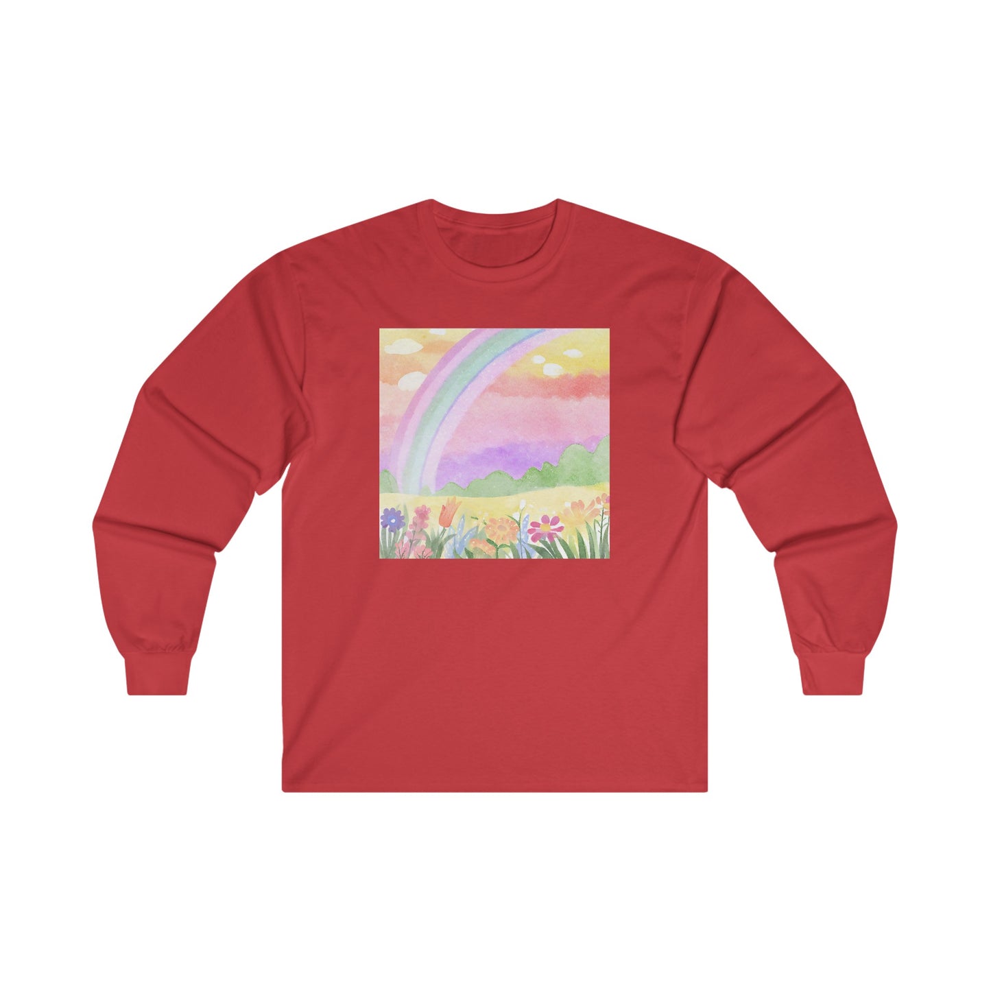 Rainbow Garden v3 - Long Sleeve Tee