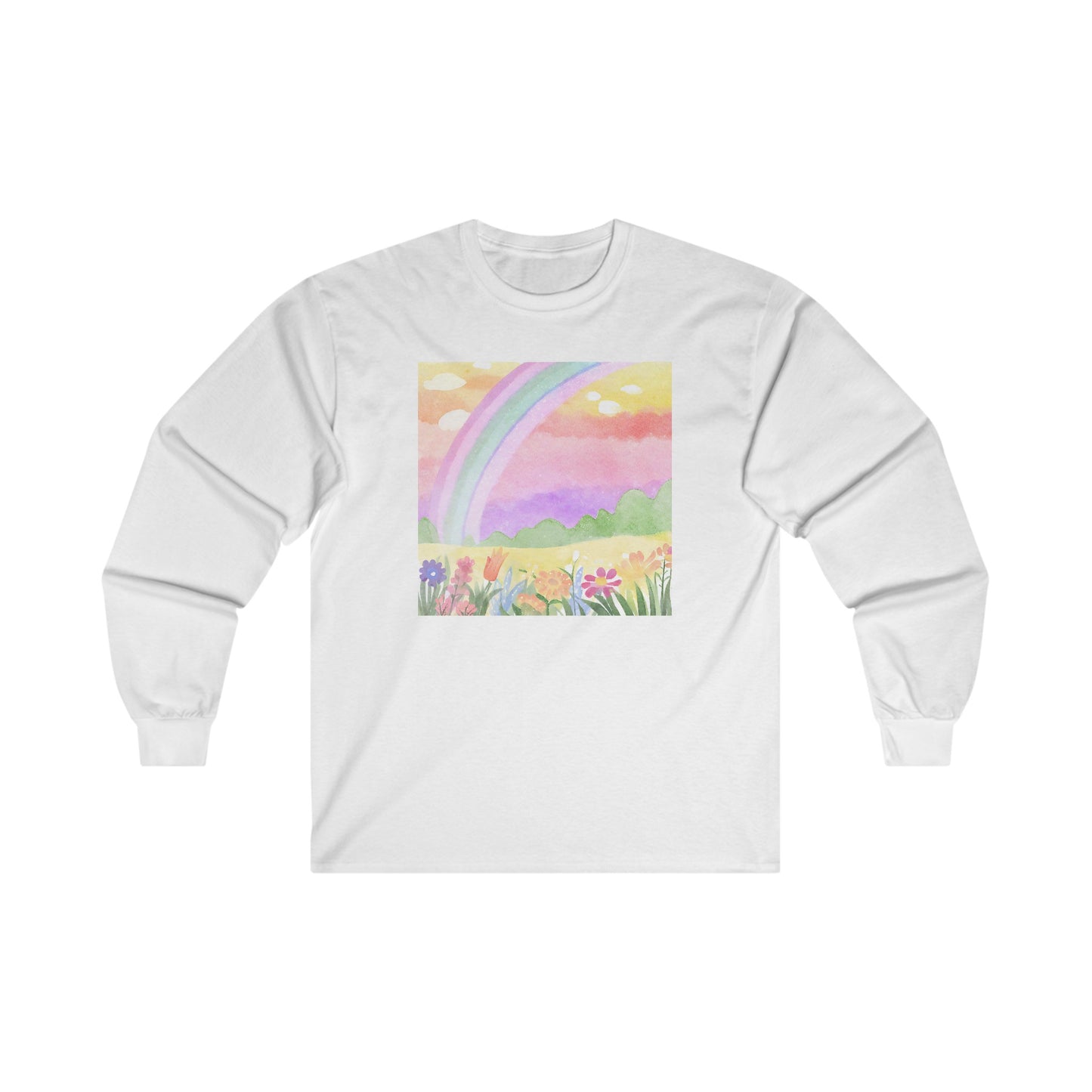 Rainbow Garden v3 - Long Sleeve Tee