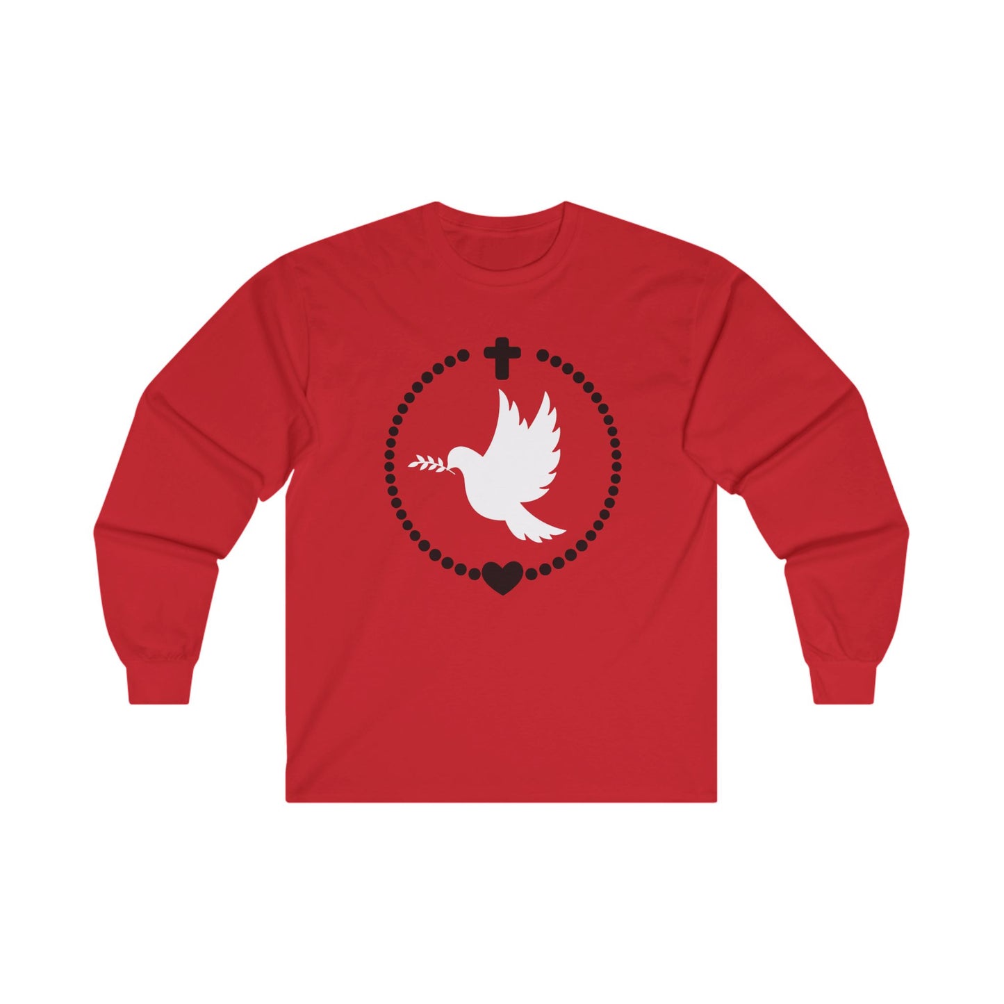 Dove in Frame - Long Sleeve Tee