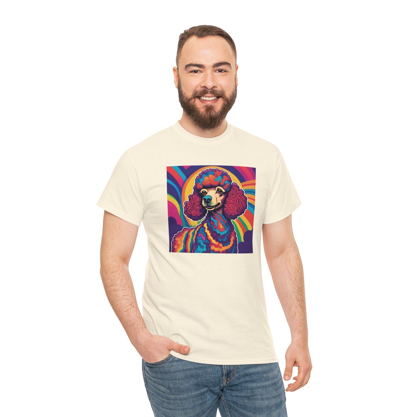 Psychedelic Poodle T-shirt