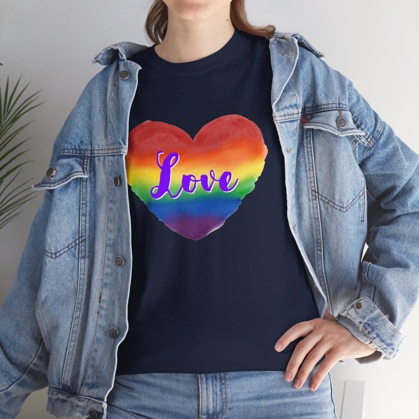 Pride Love Heart T-shirt