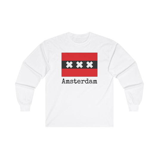 Amsterdam Flag - Long Sleeve Tee