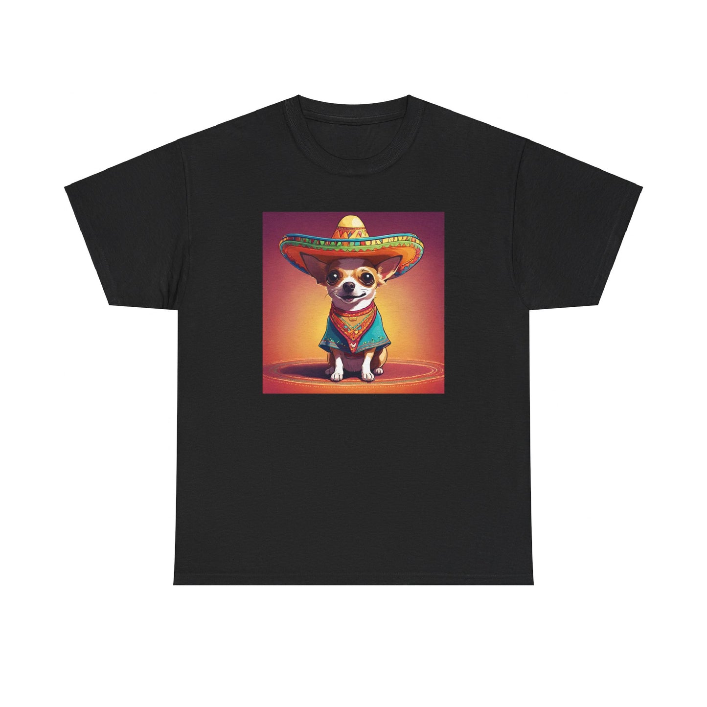 Chihuahua wearing Hat T-shirt