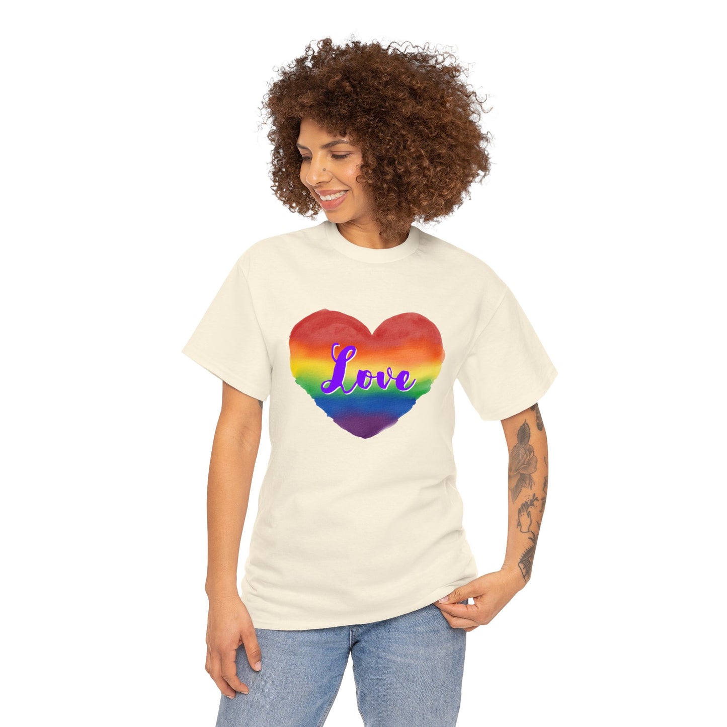 Pride Love Heart T-shirt