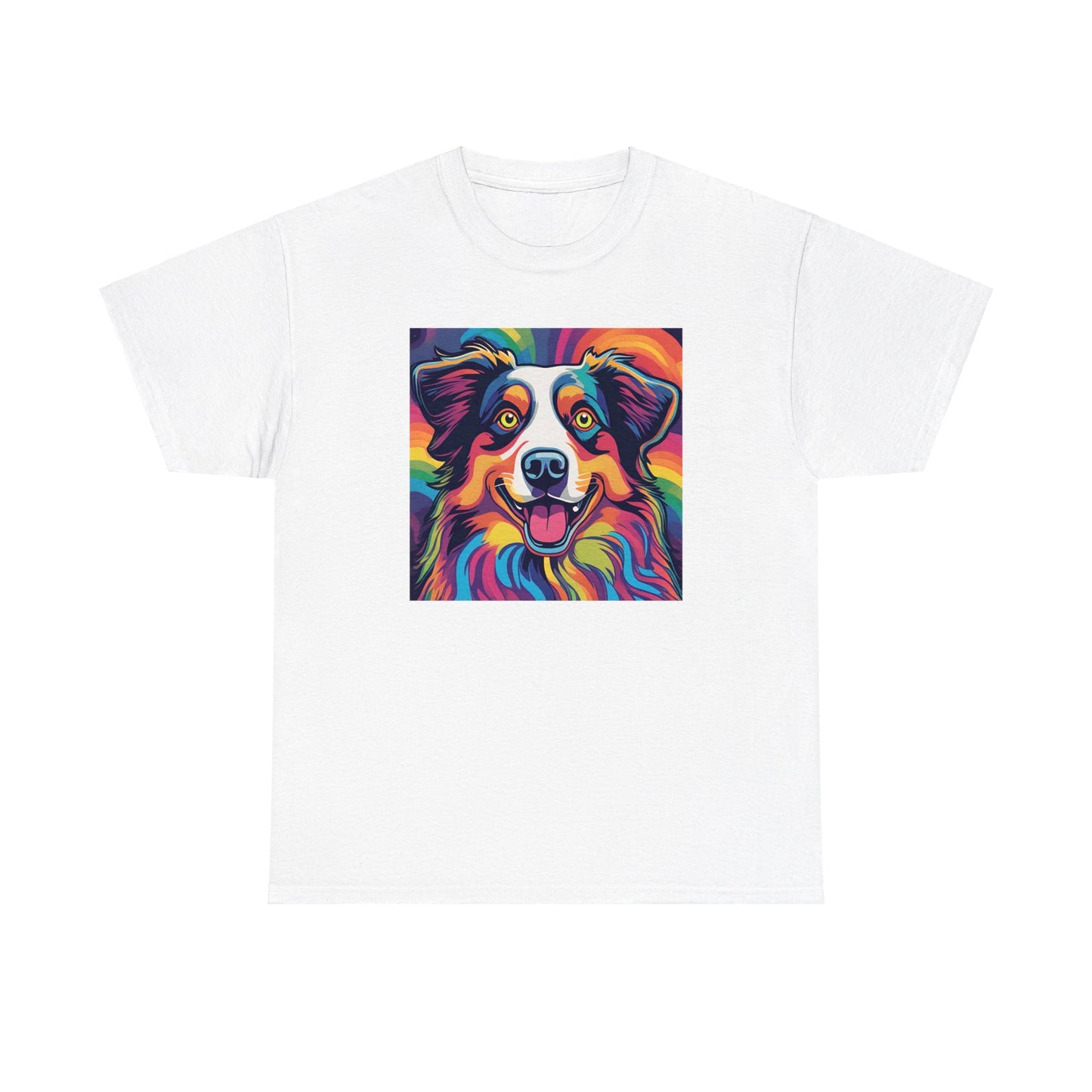 Psychedelic Australian Shepherd T-shirt