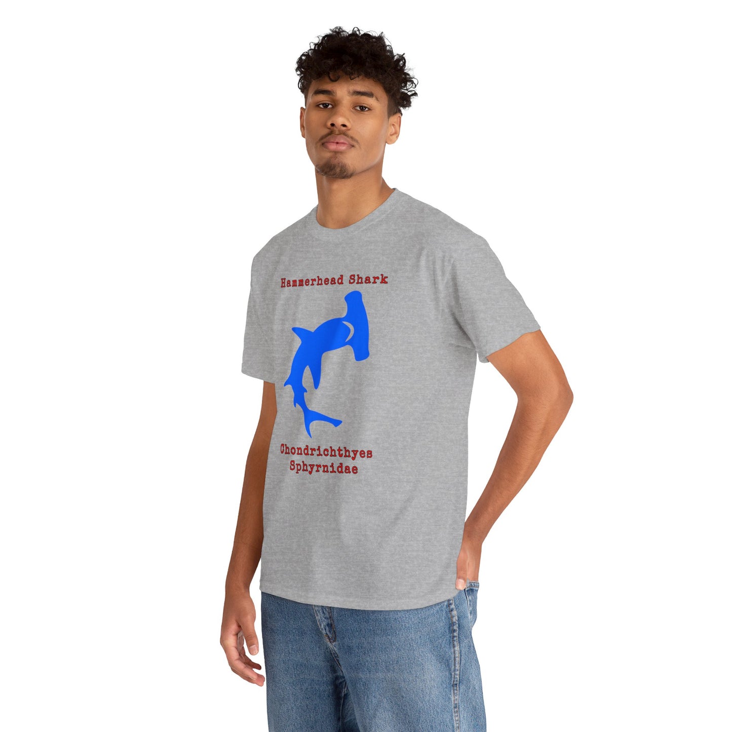 Hammerhead Shark with Scientific Names T-shirt