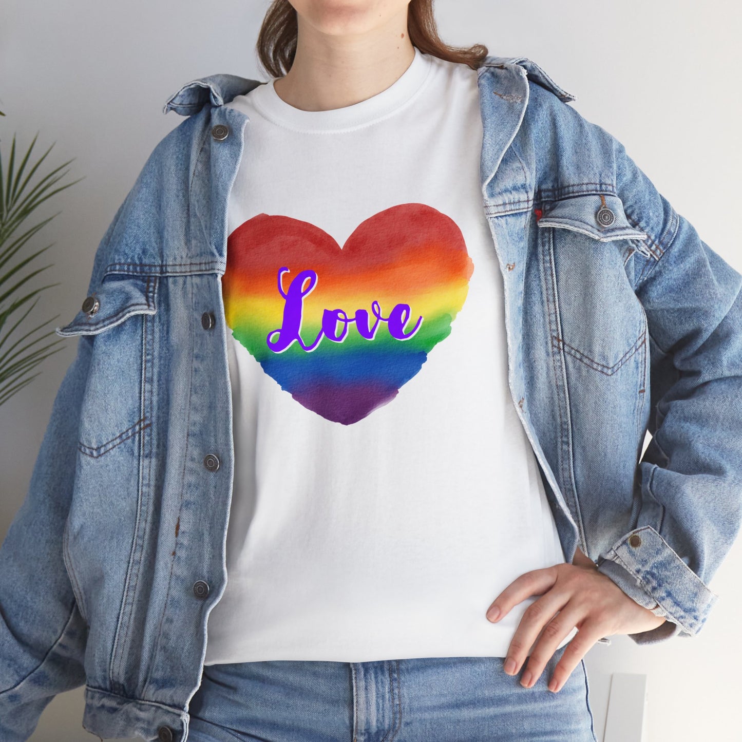 Pride Love Heart T-shirt